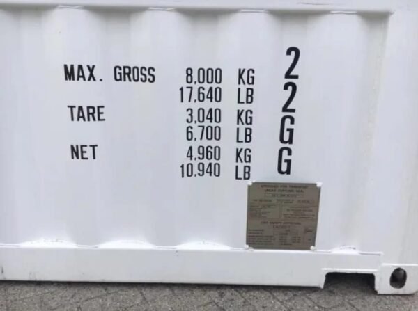 CONTENEUR MARITIME DE 20 PIEDS traité et modifié – Image 2