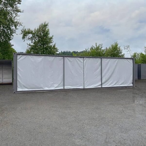 CONTENEURS 40'HC OUVERT AVEC SYSTÈME DE TOILE – Image 3