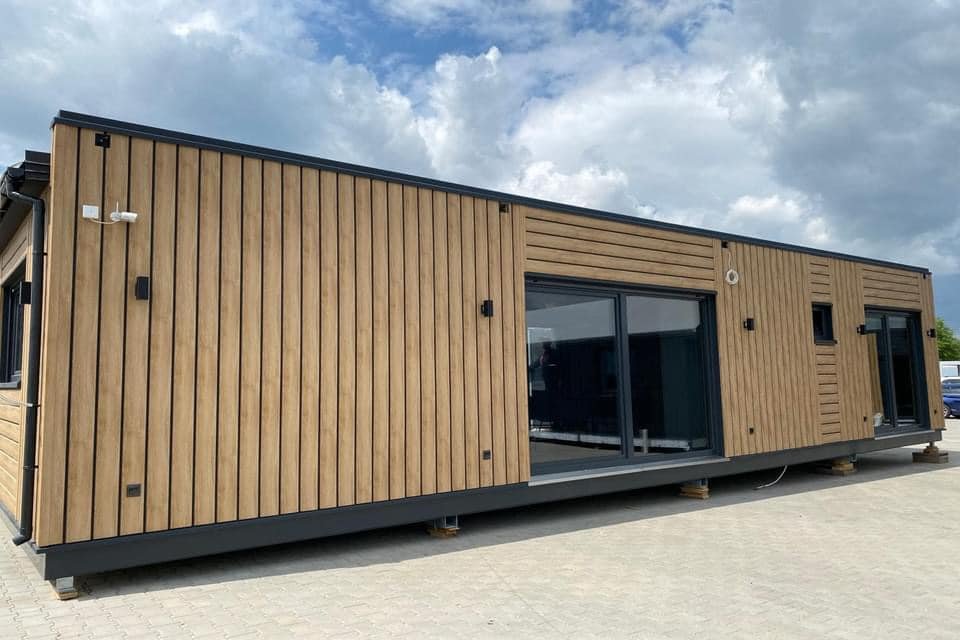 Conteneurs de maisons mobiles à 2 chambres