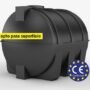Fosse septique de base de 3 000 litres montée en surface